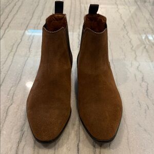 Men's Nordstrom BP Brown Suede Chelsea Boots- like new - size 10M